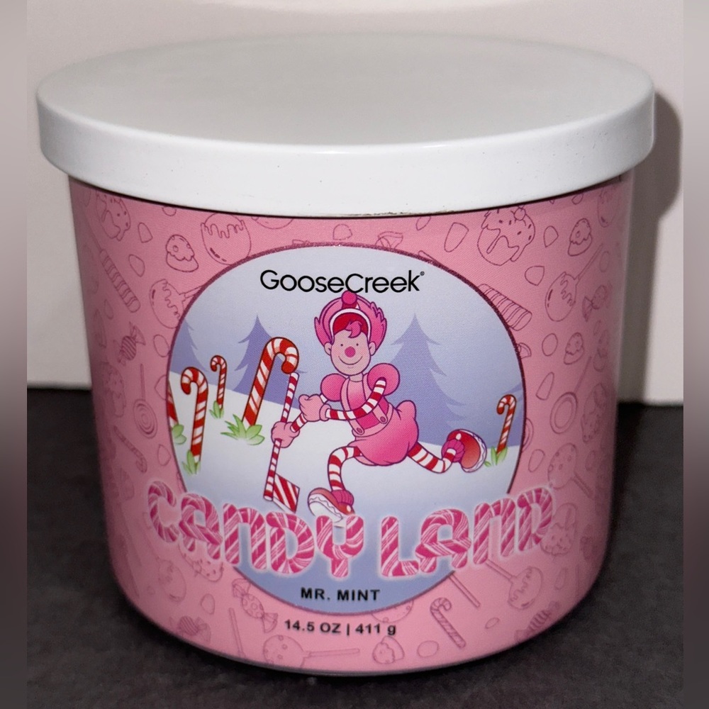 Goose Creek x Candyland Mr. Mint 14.5 oz 3-Wick Candle Candy Land